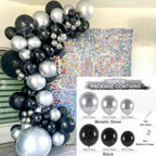 Black Gold Balloon Garland Arch Kit Confetti Latex Balloon 30th 40th 50th Birthday Party Balloons Decorations Adults Baby Shower - Originalsgroup