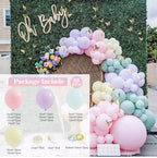 Macaron Balloons Garland Latex Ballons Arch Happy Birthday Party Decor Kids Adult Wedding Baloon Chain Baby Shower Balloon - Originalsgroup