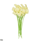 10Pcs High Quality Real Touch Calla Lily Artificial Flowers Calla Lily Bouquet For Wedding Bouquet Bridal Home Flower Decoration - Originalsgroup
