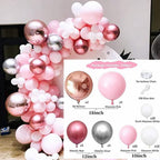 Macaron Pink Balloon Garland Arch Kit Wedding Birthday Party Decoration Kids Globos Rose Gold Confetti Latex Ballon Baby Shower - Originalsgroup