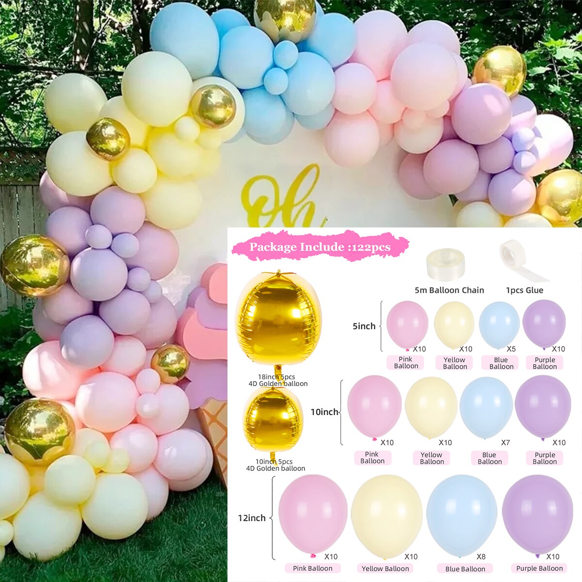 Coffee Brown Balloon Garland Arch Kit Birthday Party Decorations Kids Latex Baloon Baby Shower Teddy Bear Theme Ballon Decor - Originalsgroup