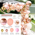 Coffee Brown Balloon Garland Arch Kit Birthday Party Decorations Kids Latex Baloon Baby Shower Teddy Bear Theme Ballon Decor - Originalsgroup