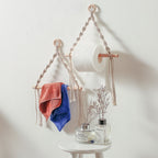 Toilet Paper Holder Tapestry Macrame Vintage Towel Hanging Rope Toilet Paper Holder Home Hotel Bathroom Decoration - Originalsgroup