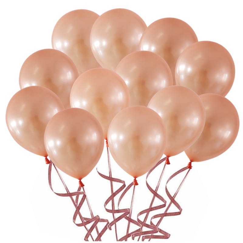 10/20pcs Gold Black Pink Latex Balloons Birthday Party Decorations Adult Wedding Decorations Helium Globos Baby Shower Ballon - Originalsgroup