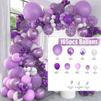 Baby Shower Birthday Balloons Blue Metallic Balloon Garland Arch Kit Welcome Girl Baptism Confetti Birthday Party Decoration - Originalsgroup