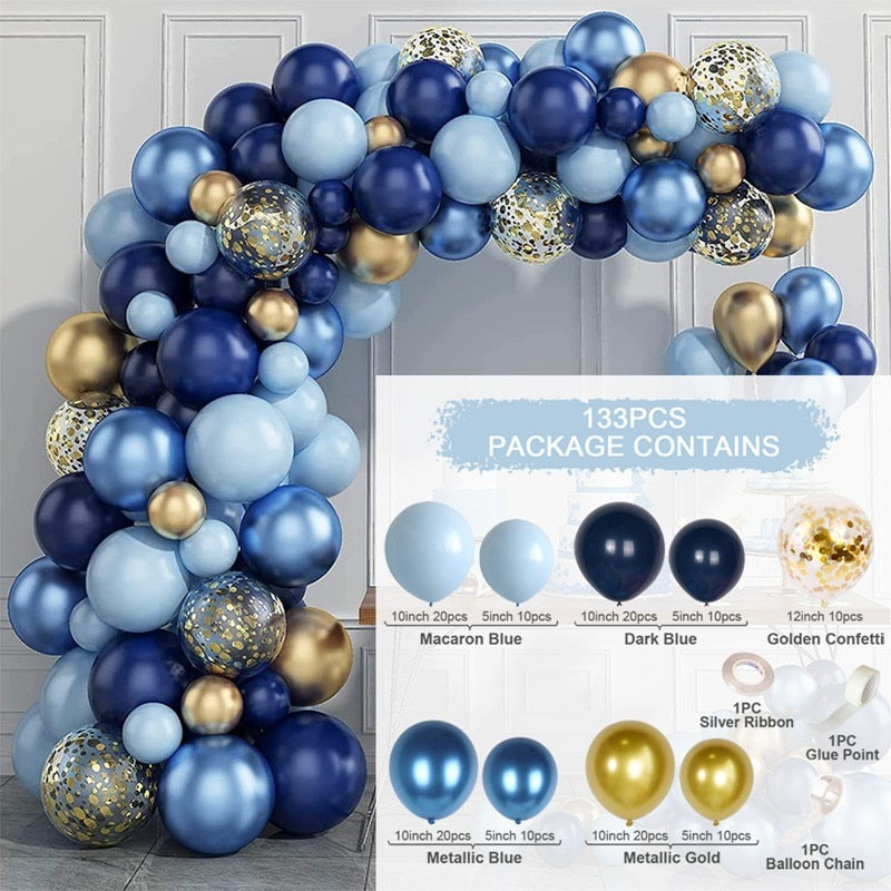 Balloon Garland Arch Kit Wedding Birthday Party Decoration Confetti Latex Balloons Gender Reveal Baptism Baby Shower Decorations by Originals Group - Originalsgroup