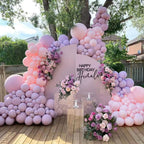 Baby Shower Birthday Balloons Blue Metallic Balloon Garland Arch Kit Welcome Girl Baptism Confetti Birthday Party Decoration - Originalsgroup