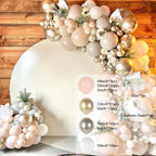 White Gold Balloon Garland Arch Kit Happy Birthday Party Decoration Kids Wedding Birthday Balloon Latex Baloon Baby Shower - Originalsgroup