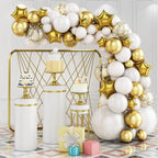 White Gold Balloon Garland Arch Kit Happy Birthday Party Decoration Kids Wedding Birthday Balloon Latex Baloon Baby Shower - Originalsgroup