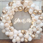 Baby Shower Birthday Balloons Blue Metallic Balloon Garland Arch Kit Welcome Girl Baptism Confetti Birthday Party Decoration - Originalsgroup