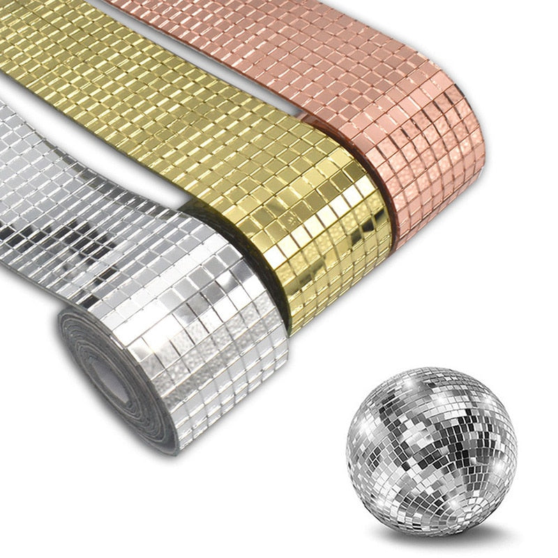 Disco Ball DIY Glass Mirror Stickers Wall Stickers Self-adhesive Home Decoration Wall Decoration Interior Decoration Creative - Originalsgroup