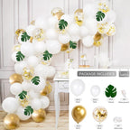 White Gold Balloon Garland Arch Kit Happy Birthday Party Decoration Kids Wedding Birthday Balloon Latex Baloon Baby Shower - Originalsgroup