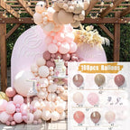 Baby Shower Birthday Balloons Blue Metallic Balloon Garland Arch Kit Welcome Girl Baptism Confetti Birthday Party Decoration - Originalsgroup