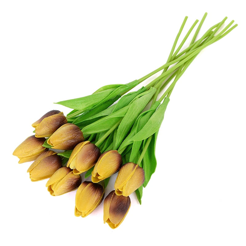 10Pcs High Quality Real Touch Calla Lily Artificial Flowers Calla Lily Bouquet For Wedding Bouquet Bridal Home Flower Decoration - Originalsgroup