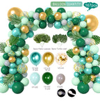 Blue Macaron Balloon Garland Arch Kit Birthday Party Decor Foil Latex Ballon Wedding Birthday Party Baby Shower Kids Baloon - Originalsgroup
