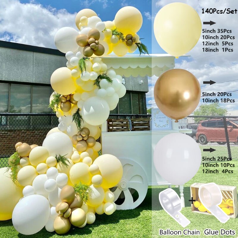 Balloons Arch Set Pink White Gold And Confetti Balloon Garland Wedding Baby Baptism Shower Birthday Party Balloon Decoration - Originalsgroup