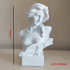 W&amp;G Nordic Vase Home Decor Vase Creative Human Head Portrait Flower Vases Room Decoration Resin David Flower Vase Room Decor - Originalsgroup