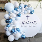 Blue Macaron Balloon Garland Arch Kit Birthday Party Decor Foil Latex Ballon Wedding Birthday Party Baby Shower Kids Baloon - Originalsgroup