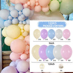 Blue Macaron Balloon Garland Arch Kit Birthday Party Decor Foil Latex Ballon Wedding Birthday Party Baby Shower Kids Baloon - Originalsgroup