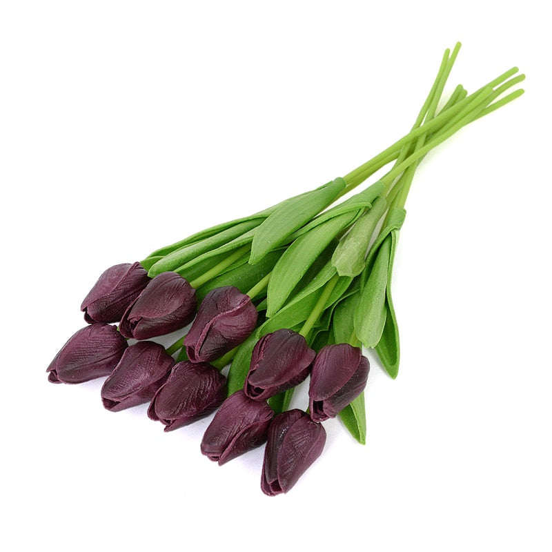 10Pcs High Quality Real Touch Calla Lily Artificial Flowers Calla Lily Bouquet For Wedding Bouquet Bridal Home Flower Decoration - Originalsgroup