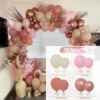 Macaron Pink Balloon Garland Arch Kit Wedding Birthday Party Decoration Kids Globos Rose Gold Confetti Latex Ballon Baby Shower - Originalsgroup