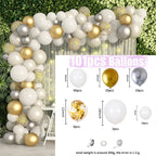 Baby Shower Birthday Balloons Blue Metallic Balloon Garland Arch Kit Welcome Girl Baptism Confetti Birthday Party Decoration - Originalsgroup