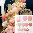 Macaron Pink Balloon Garland Arch Kit Wedding Birthday Party Decoration Kids Globos Rose Gold Confetti Latex Ballon Baby Shower - Originalsgroup