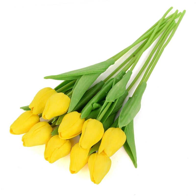 10Pcs High Quality Real Touch Calla Lily Artificial Flowers Calla Lily Bouquet For Wedding Bouquet Bridal Home Flower Decoration - Originalsgroup