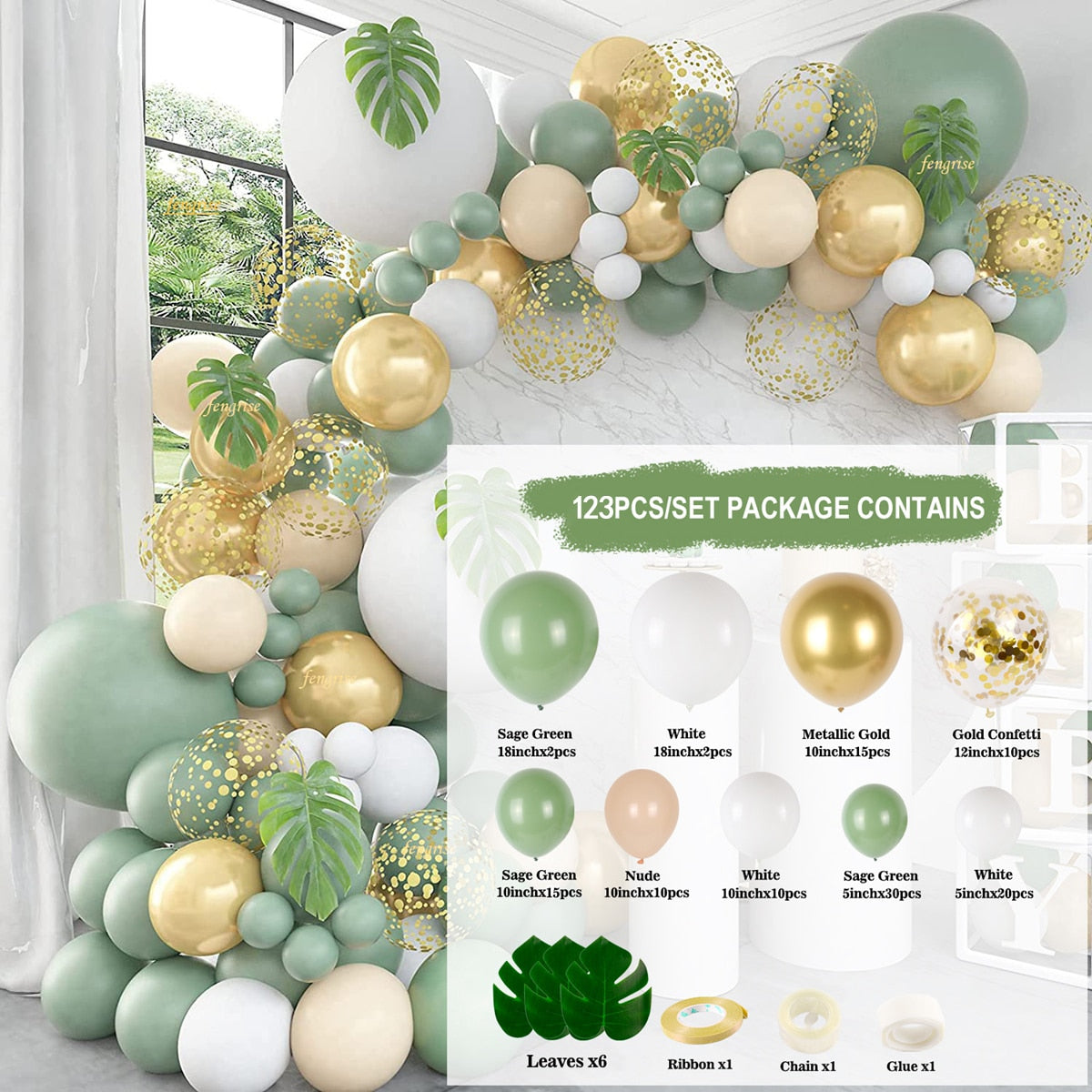 Macaron Balloons Garland Latex Ballons Arch Happy Birthday Party Decor Kids Adult Wedding Baloon Chain Baby Shower Balloon - Originalsgroup