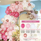 Macaron Pink Balloon Garland Arch Kit Wedding Birthday Party Decoration Kids Globos Rose Gold Confetti Latex Ballon Baby Shower - Originalsgroup