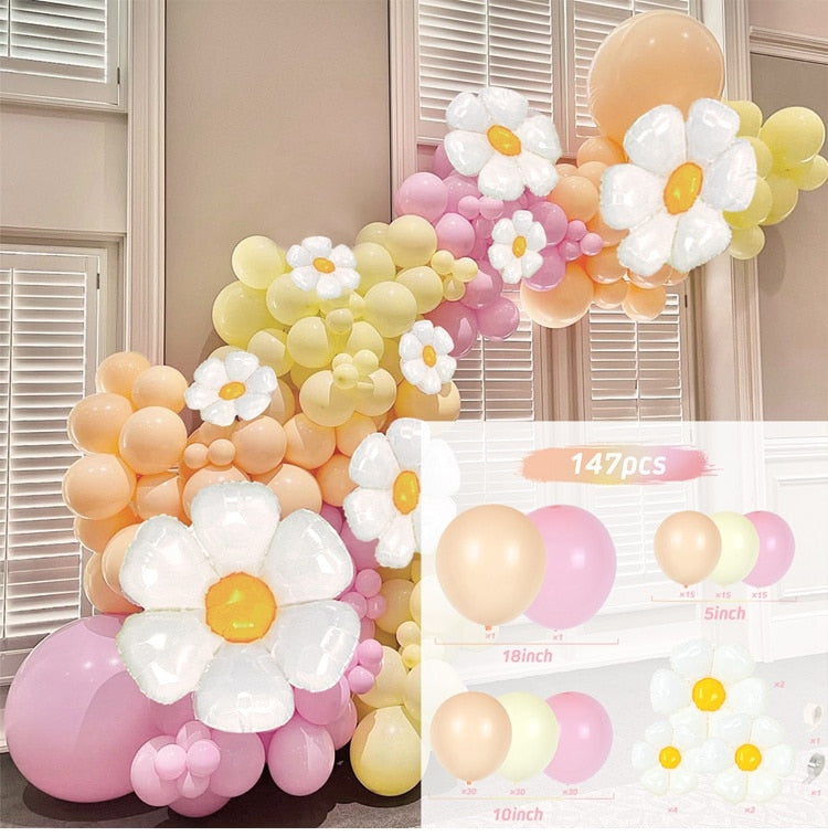 Macaron Pink Balloon Garland Arch Kit Wedding Birthday Party Decoration Kids Globos Rose Gold Confetti Latex Ballon Baby Shower - Originalsgroup