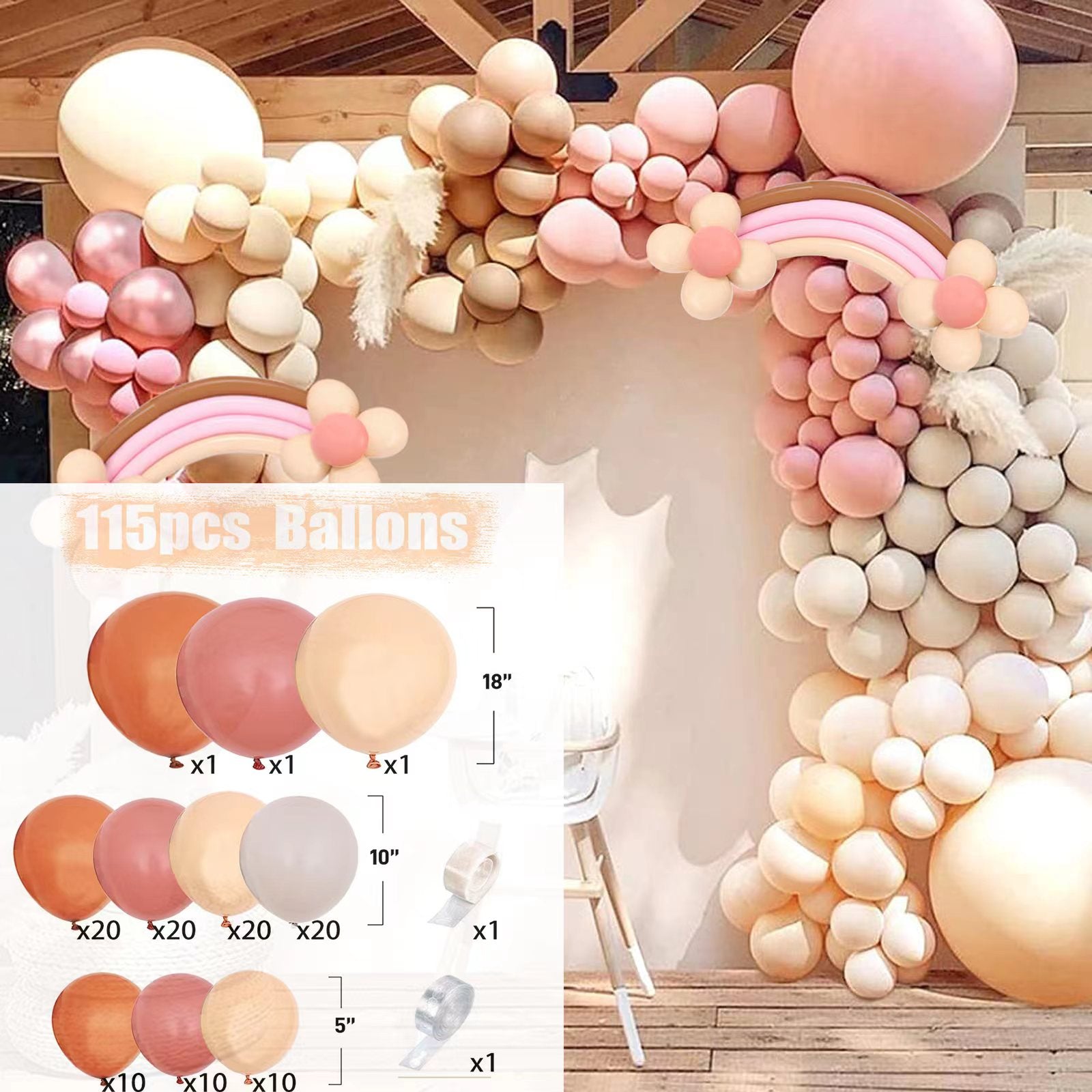 Baby Shower Birthday Balloons Blue Metallic Balloon Garland Arch Kit Welcome Girl Baptism Confetti Birthday Party Decoration - Originalsgroup