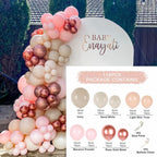 Macaron Pink Balloon Garland Arch Kit Wedding Birthday Party Decoration Kids Globos Rose Gold Confetti Latex Ballon Baby Shower - Originalsgroup