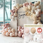 White Gold Balloon Garland Arch Kit Happy Birthday Party Decoration Kids Wedding Birthday Balloon Latex Baloon Baby Shower - Originalsgroup