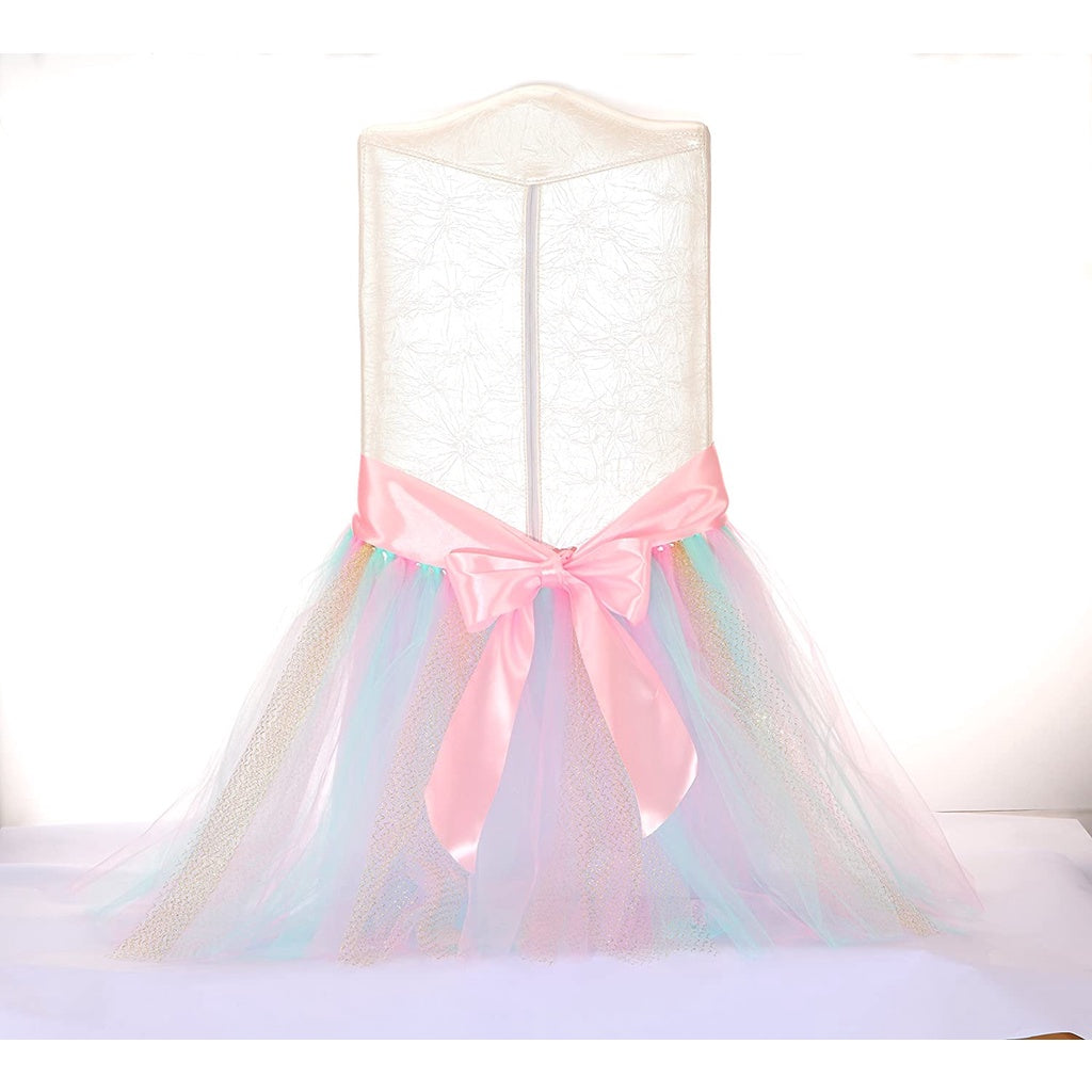 2 Pcs Tulle Chair Cover Long Bow Ties Mesh Fluffy Tutu Chair Skirt  Slipcovers For Bridal Shower Wedding Baby Shower Decor  Fruugo IN