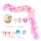 113pcs Balloon Garland Arch Kit Pink Blue Latex Air Balloons Wedding Decor Baloon Baby Shower 1st Birthday Boy Party Supplies - Originalsgroup