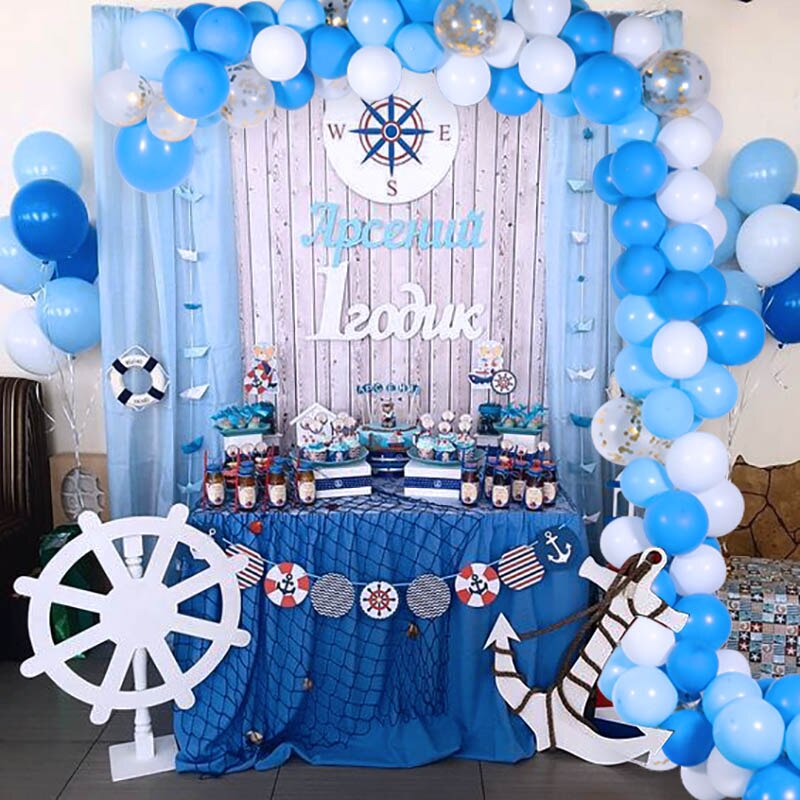 113pcs Balloon Garland Arch Kit Pink Blue Latex Air Balloons Wedding Decor Baloon Baby Shower 1st Birthday Boy Party Supplies - Originalsgroup
