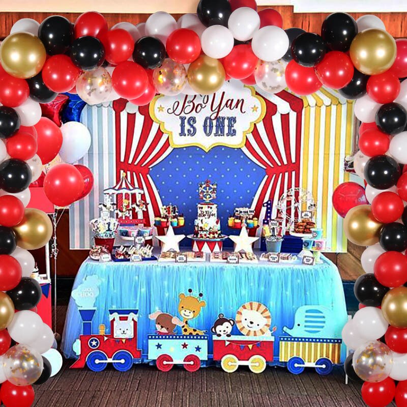 113pcs Balloon Garland Arch Kit Pink Blue Latex Air Balloons Wedding Decor Baloon Baby Shower 1st Birthday Boy Party Supplies - Originalsgroup