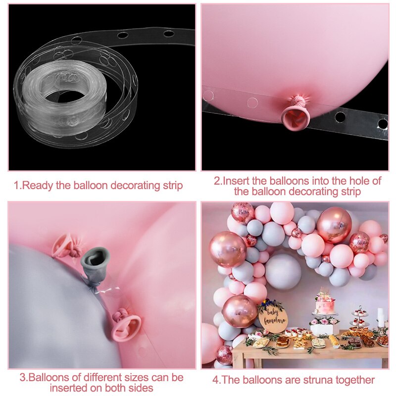 1Set Macaron Balloon Garland Arch Kit for Wedding Adult Birthday Party Decorations Supplies Kids Boy Girl Baby Shower Balloons - Originalsgroup