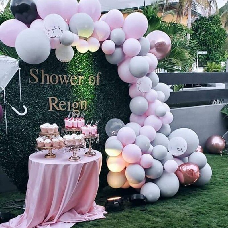 1Set Macaron Balloon Garland Arch Kit for Wedding Adult Birthday Party Decorations Supplies Kids Boy Girl Baby Shower Balloons - Originalsgroup