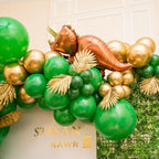 105pcs Dinosaur Balloons Garland Kit for Birthdays Baby Showers Decoration and comes with T Rex, Velociraptor, Brontosaurus - Originalsgroup