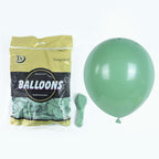 19pcs Bean Green Latex Balloons Garland Arch Kit Baby Shower Wedding Jungle Birthday Party Decorations Kids Helium Balloon Arch - Originalsgroup