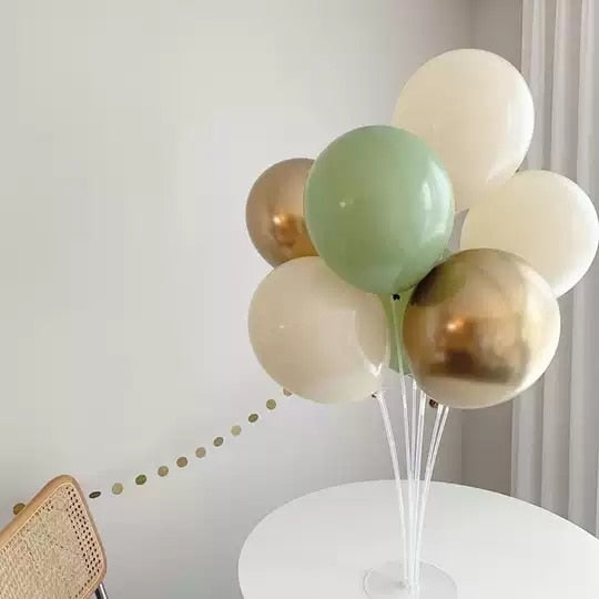 19pcs Bean Green Latex Balloons Garland Arch Kit Baby Shower Wedding Jungle Birthday Party Decorations Kids Helium Balloon Arch - Originalsgroup
