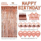 PATIMATE Rose Gold Balloon Arch Garland Kit Wedding Birthday Baloon Birthday Party Decor Kids Baby Shower Latex Confetti Ballon - Originalsgroup