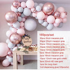 PATIMATE Rose Gold Balloon Arch Garland Kit Wedding Birthday Baloon Birthday Party Decor Kids Baby Shower Latex Confetti Ballon - Originalsgroup