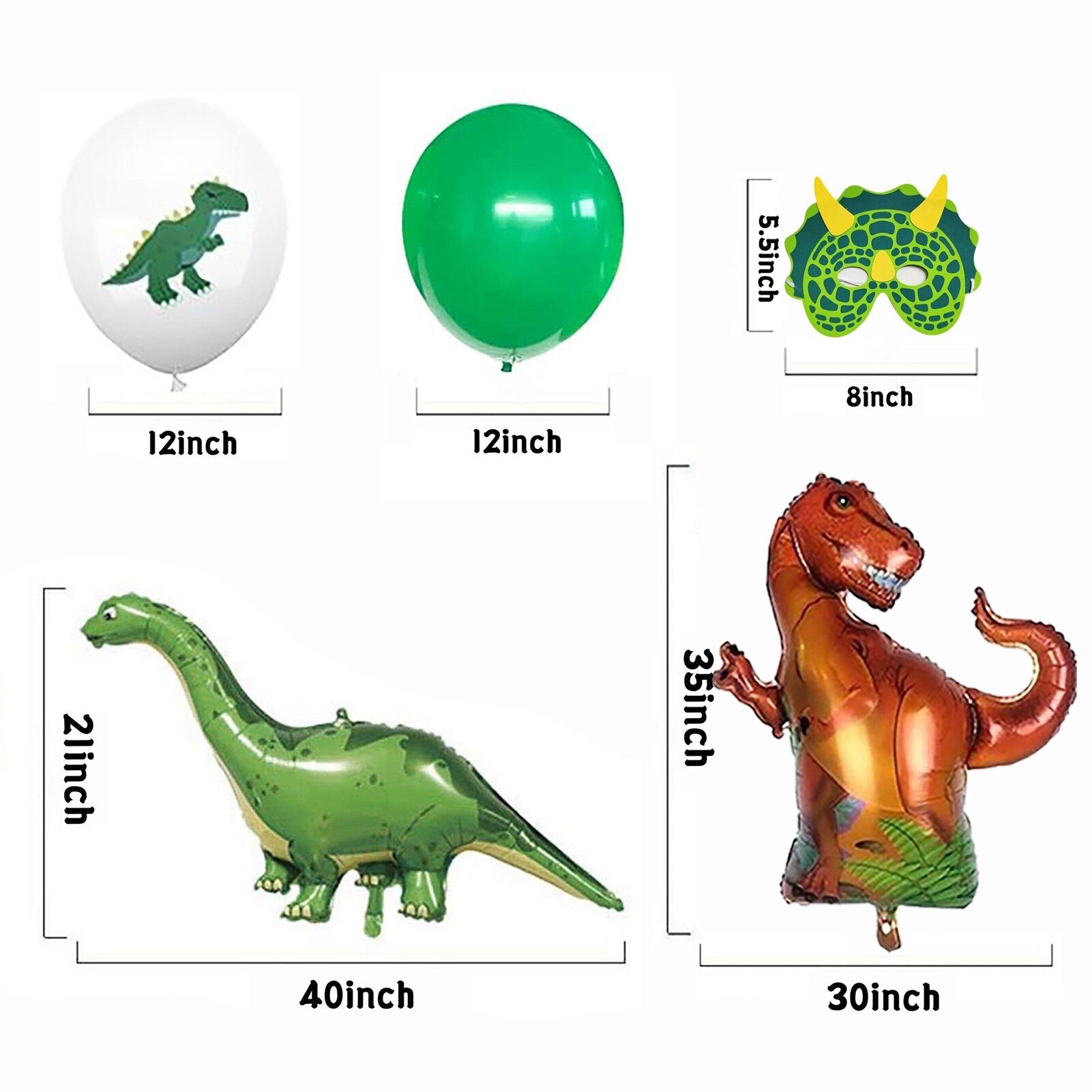 First Birthday Party Balloon Boy Dinosaur Birthday Balloon Arch Kit Dinosaur Balloon Banner Dinosaur Balloon Garland 40a - Originalsgroup