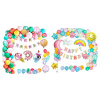 Candy Donut Ice Cream Foil Balloon Sets Arch Kit Set Sun Moon Star Children's Birthday Party Colorful Home Decoration - Originalsgroup