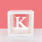 Transparent Name Box Letter Balloons Balloon Arch Kit Table Arch Ballon Stand Baby Shower First 1st Birthday Party Decorations - Originalsgroup