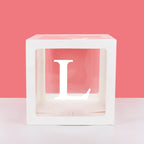 Transparent Name Box Letter Balloons Balloon Arch Kit Table Arch Ballon Stand Baby Shower First 1st Birthday Party Decorations - Originalsgroup