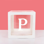 Transparent Name Box Letter Balloons Balloon Arch Kit Table Arch Ballon Stand Baby Shower First 1st Birthday Party Decorations - Originalsgroup